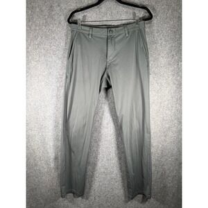 Rhone Commuter Pant Mens 31 Gray Performance Slim Fit Chino Trousers RN141364